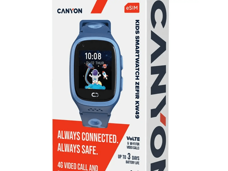 Canyon Zefir CNE-KW49BL Gyerek okosóra, kék