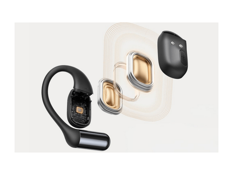 Ugreen Fitbuds WS213 Bluetooth fülhallgató, fekete (65655)