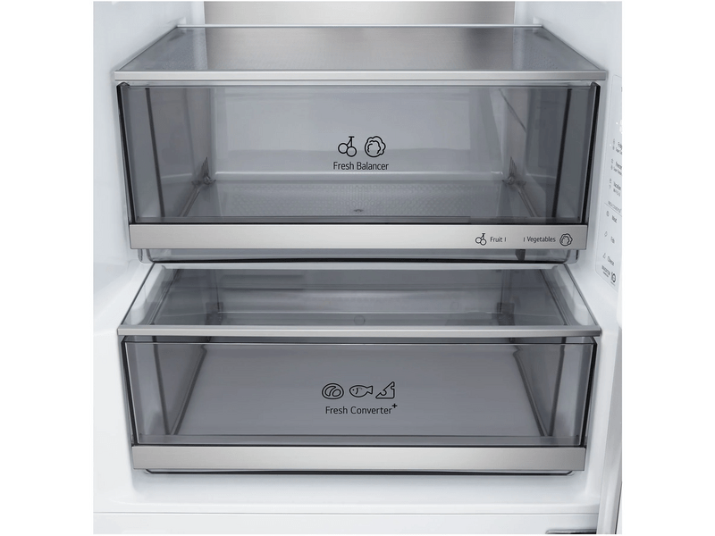 LG GBBS726CSW Alulfagyasztós kombinált hűtőszekrény