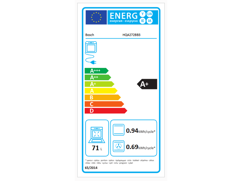 Bosch HQA272BB3 Beépíthető sütő+Bosch PUG61RAA5E Beépíthető indukciós főzőlap+Bosch DWK65DK60 Falra szerelhető páraelszívó