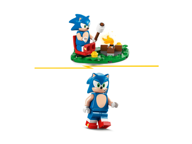 LEGO® Sonic the Hedgehog™: Sonicova bitka uz logorsku vatru (77001)