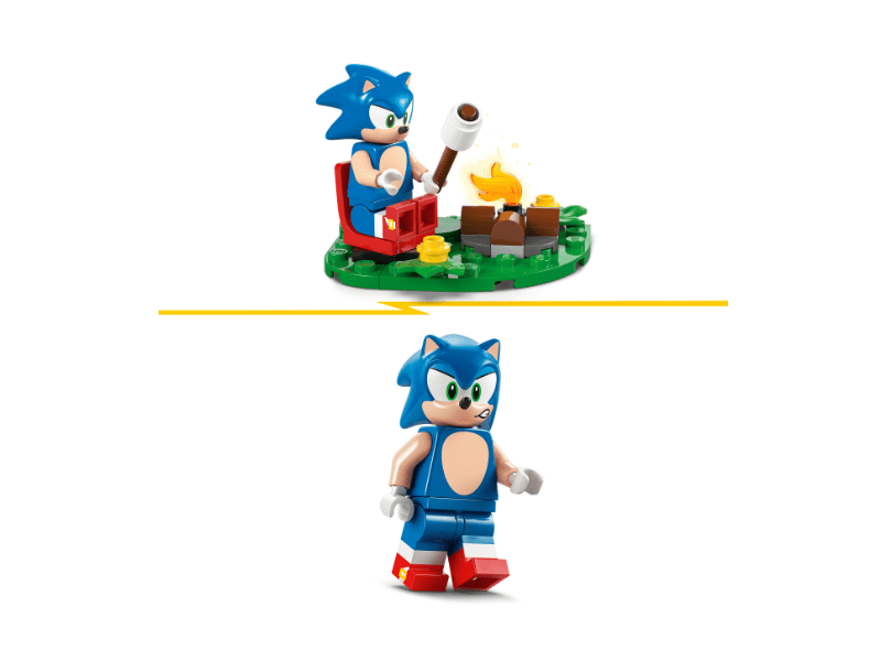 LEGO SONIC SONIC CSATÁJA A TÁBORTŰZNÉL