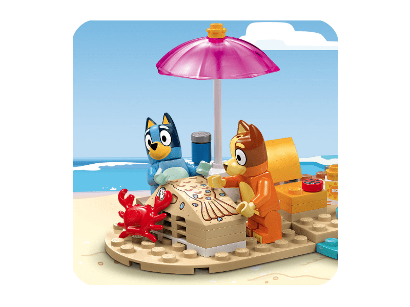 LEGO® Bluey: Bluey i njezina obitelj idu na plažu (11202)