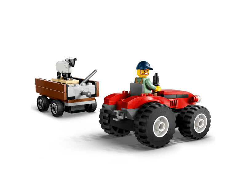 LEGO® City Piros traktor, utánfutó és juhok (60461)