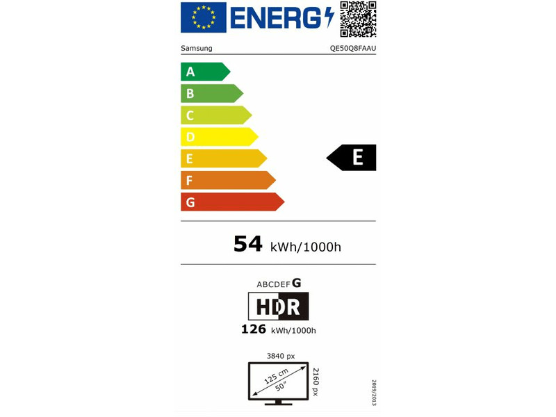 Smart QLED TV, 127 cm