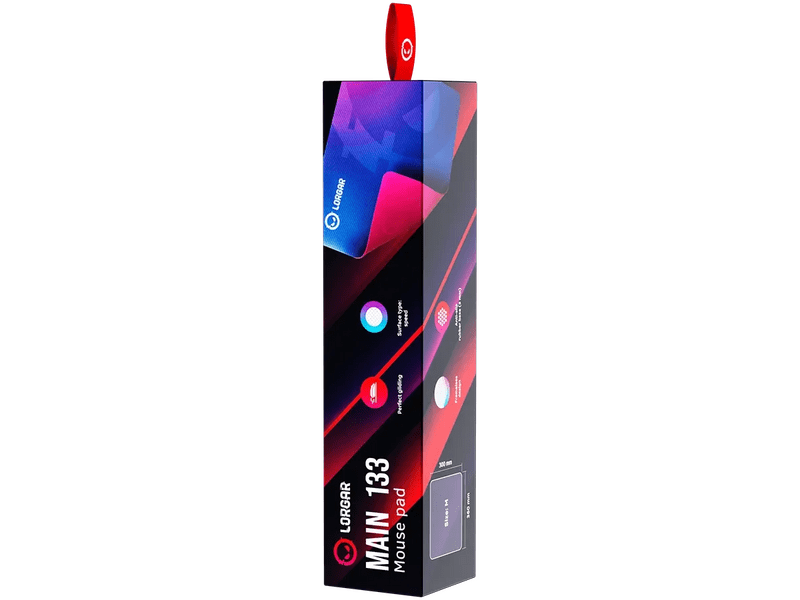 Lorgar Main 133 Gaming egérpad, 36x30cm (LRG-GMP133)