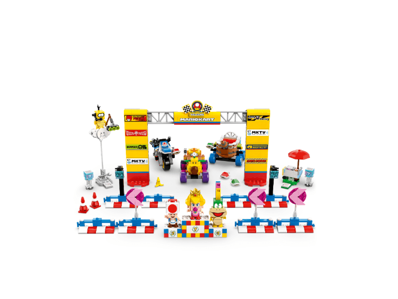 LEGO® Super Mario™: Mario Kart™ – Beba Peach i Grand Prix set (72036)
