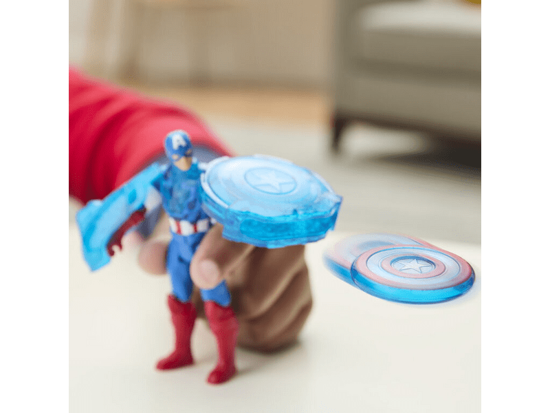 Marvel Avengers: Epic World of Action - Amerika Kapitány figura, 10 cm (G0889)