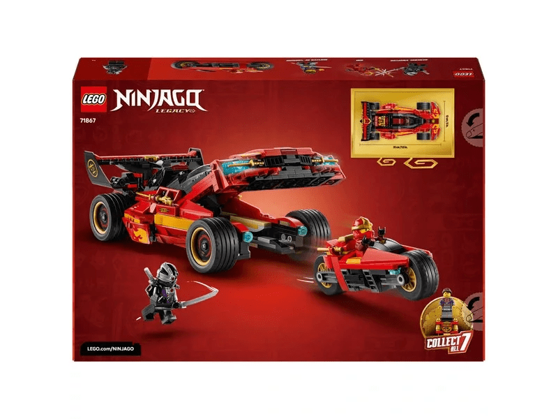 LEGO® Ninjago® X-1 Nindzsa csatagép, 15. évforduló (71867)
