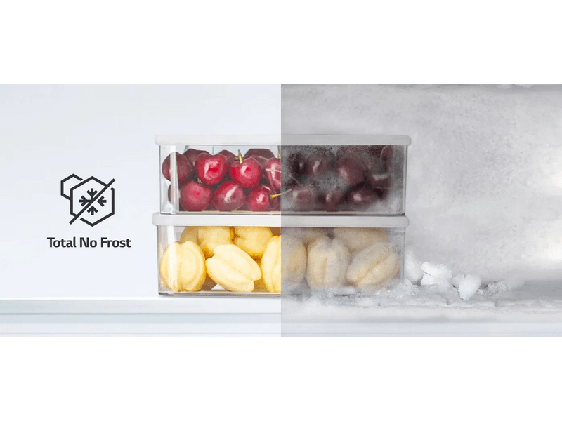 LG GTFN256SET Beépíthető kombinált hűtőszekrény