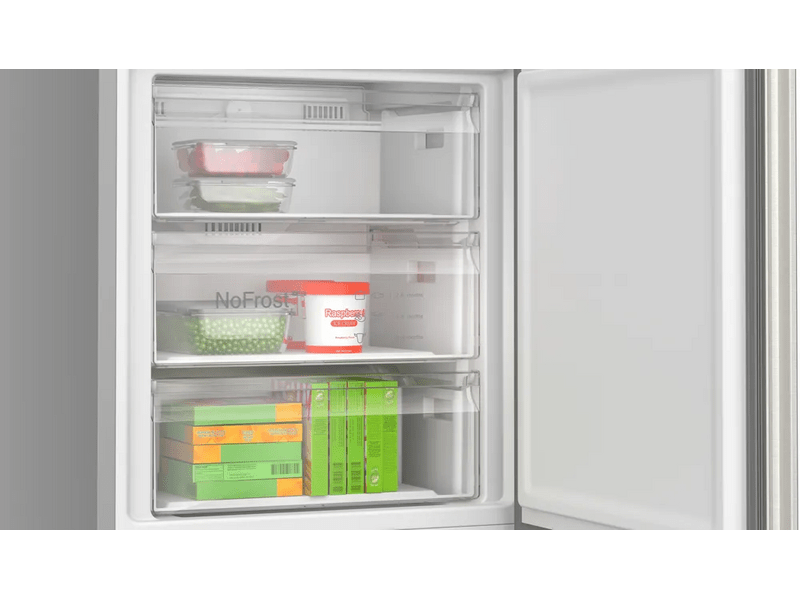 Bosch KGN492IAF Alulfafyasztós kombinált hűtőszekrény