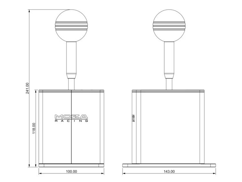 Moza Racing HGP Váltó (RS039)