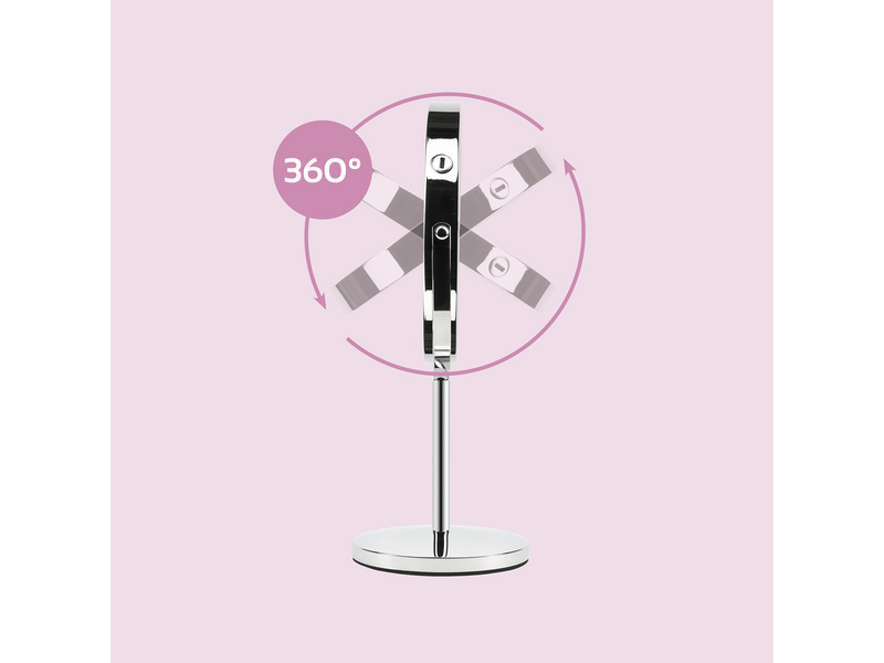 Girmi BE02 kozmetikai tükör LED világítással (BE0200)