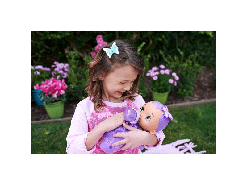 My Garden Baby: Édi-Bébi gondoskodás baba - Lila pillangó (HBH39)