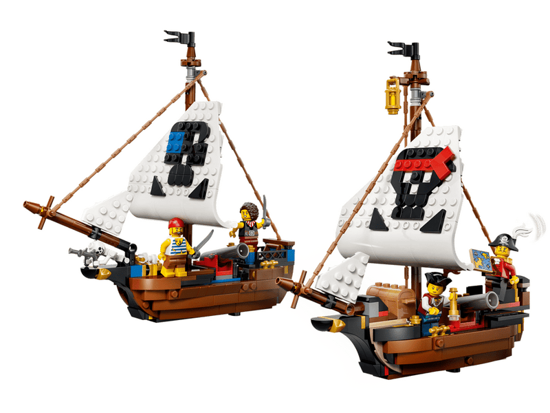 LEGO® Creator 3 az 1-ben Ikonikus kalózhajó (31387)