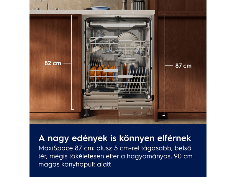 Electrolux E87LB200S Beépíthető mosogatógép