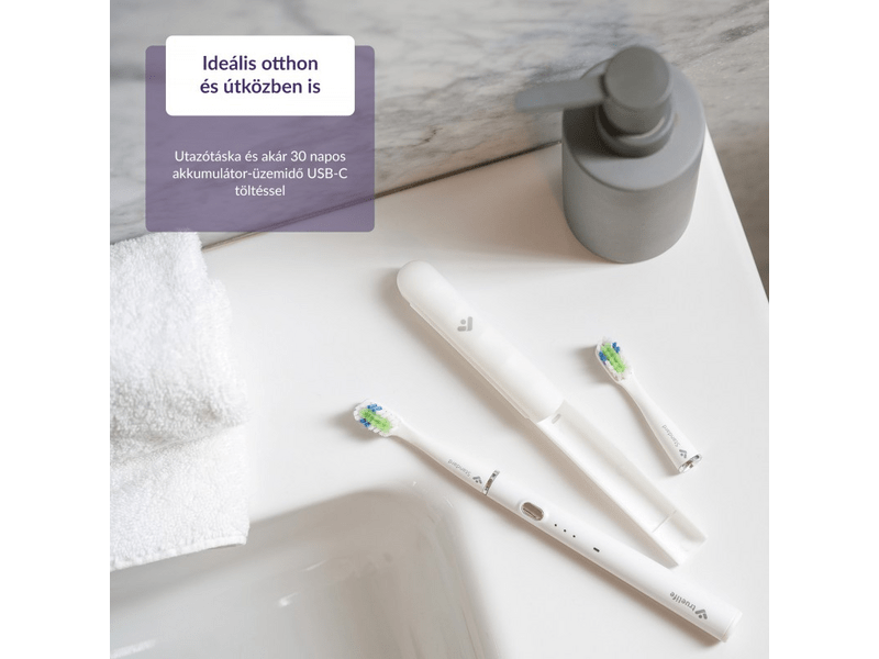 TrueLife SonicBrush Slim20 četkica za zube, bijela (ATMSLIM20WA)