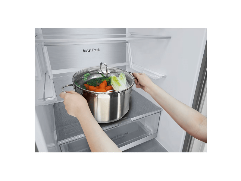 LG GBV7280CMB Alulfagyasztós kombinált hűtőszekrény