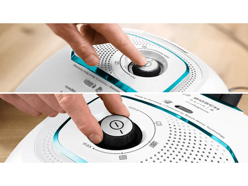 Bosch BGL41HYG2H ProHygienic Porzsákos porszívó, fehér