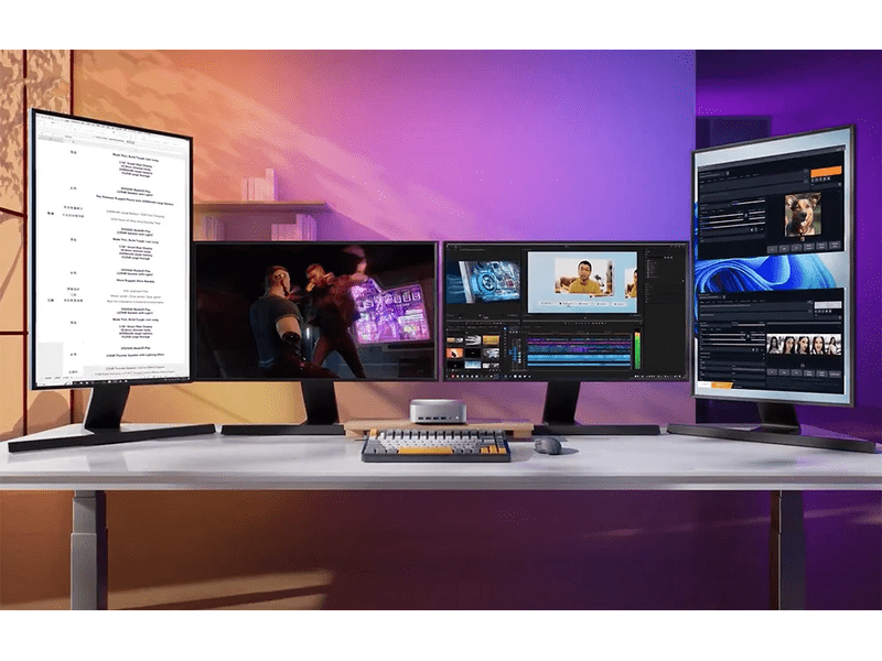 Geekom A9MAX AI 9 32GB/1TB Mini PC (GMA9MAXAI9HX370-321) + Win11 Pro