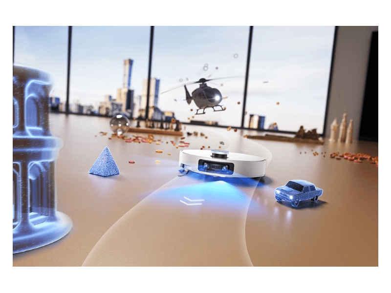 Dreame X60 Ultra Complete Robotporszívó, fehér (RLX87DE WH)