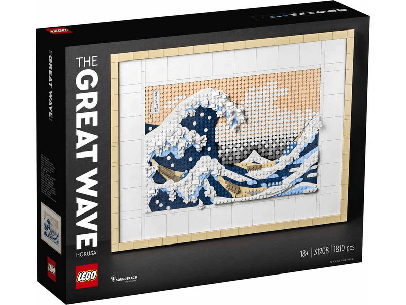 LEGO® ART Hokuszai – A nagy hullám (31208)