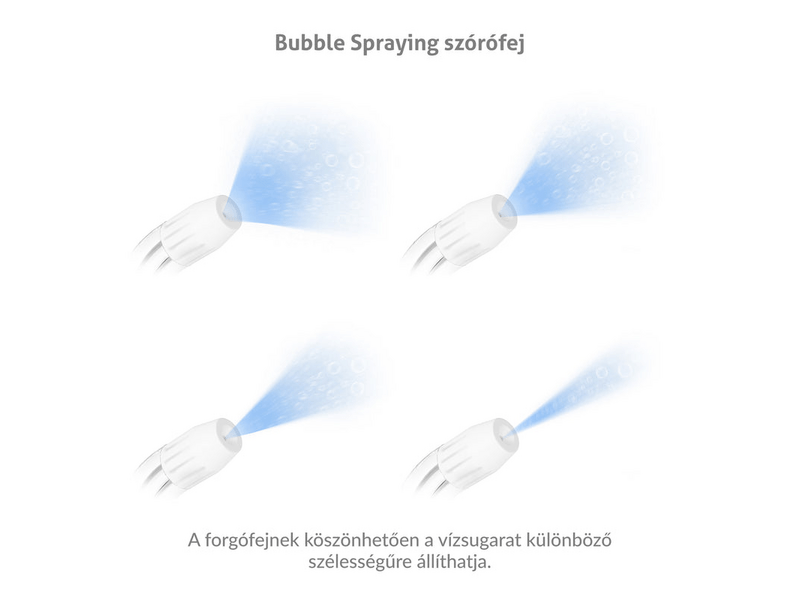 TrueLife AquaFloss Mini M50 szájzuhany, fekete