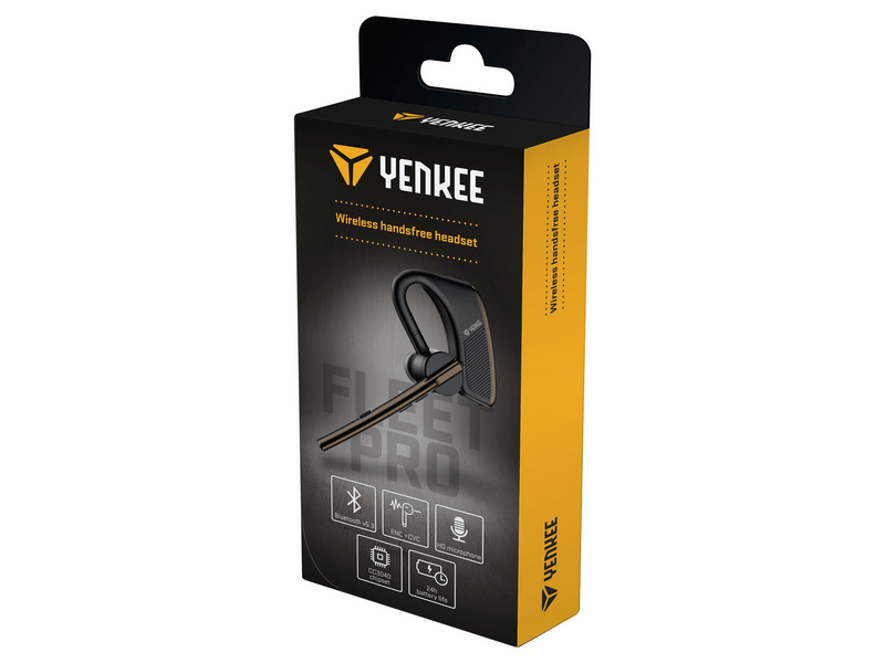 Yenkee YHF F20BK FLEET PRO vezeték nélküli handsfree fülhallgató