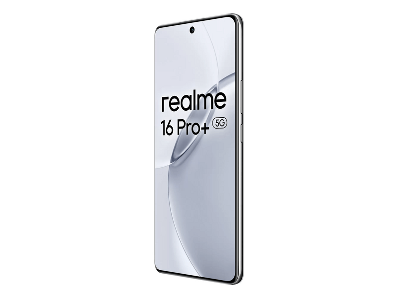 Realme 16 Pro+ 5G 12/512GB Okostelefon, szürke