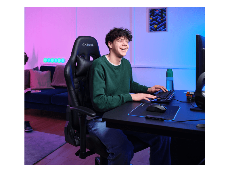 Trust GXT 923 Ybar Vezeték nélküli gamer egér, fekete (24888)