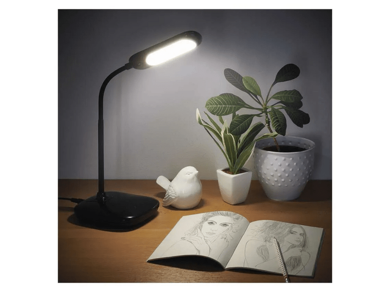 Emos Z7629B Lily LED asztali lámpa, fekete