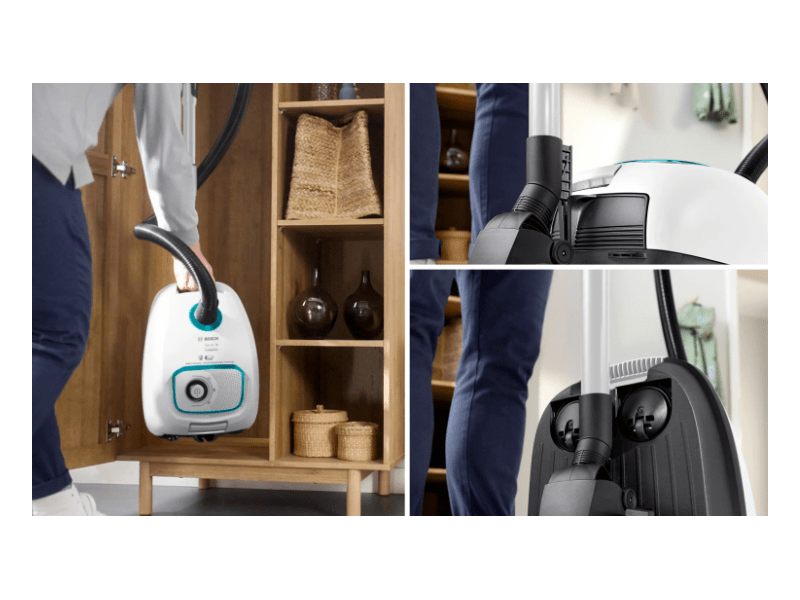 Bosch BGL41HYG0L Porzsákos porszívó, fehér