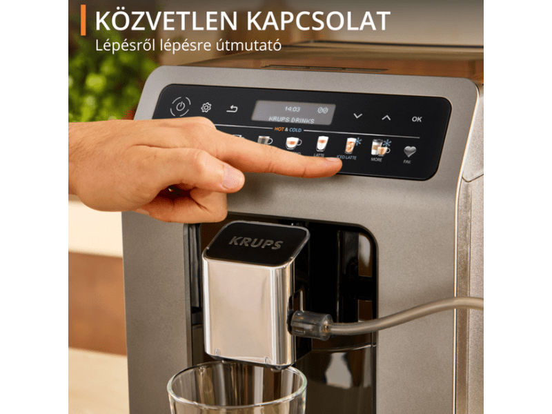 Krups EA898GF0 Evidence Hot&Cold automata kávéfőző