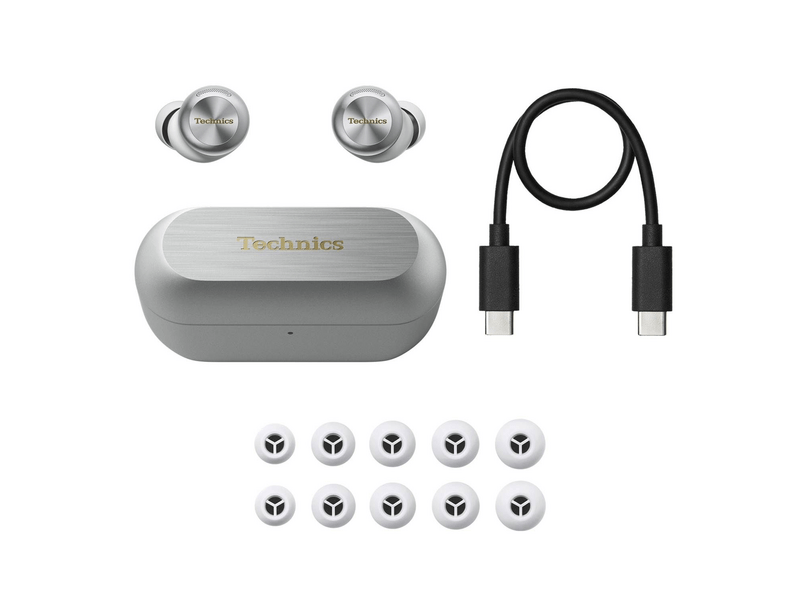 Technics EAH-AZ100E-S TWS slušalice, srebrne