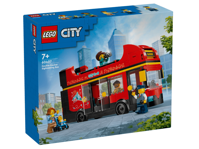 LEGO® City Crveni dvokatni autobus (60407)