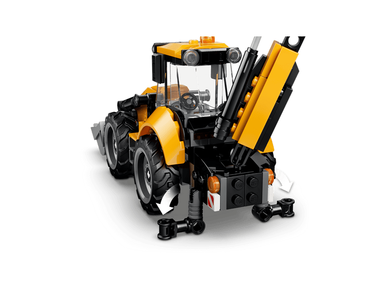LEGO® City Sárga árokásó-rakodó (60480)