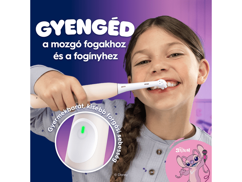 Oral-B iO Kids elektromos gyerek fogkefe + tok