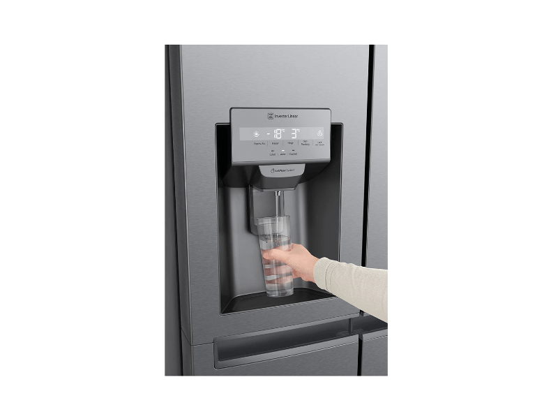 LG GSJV31DSXF Side-by-Side Hűtőszekrény, 634L, Grafit