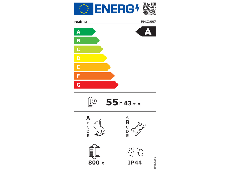 Realme 12X 5G 4/128GB Okostelefon, zöld + Telekom SIM