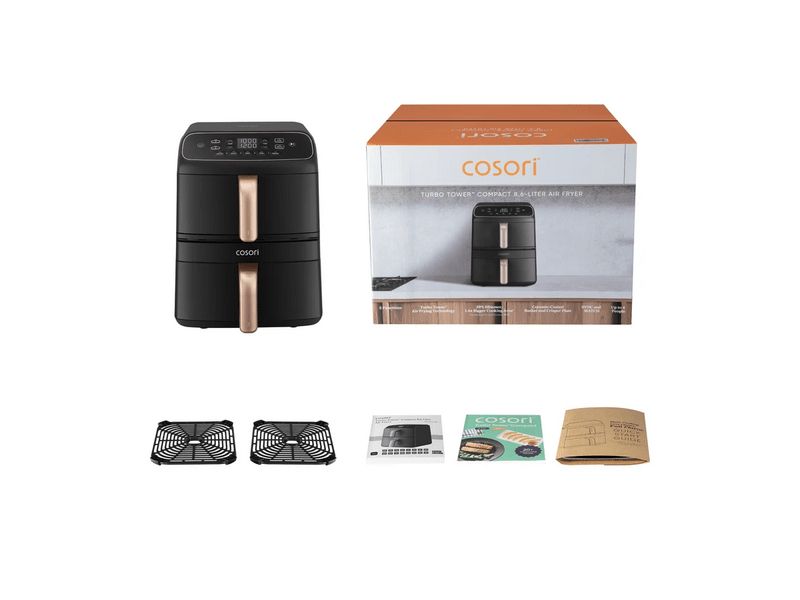 Cosori Turbo Tower™ Compact forrólevegős sütő (CAF-DC861-CEUR)