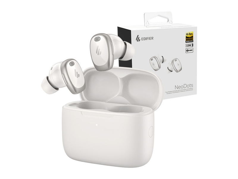 Edifier NeoDots ANC TWS fülhallgató, fehér