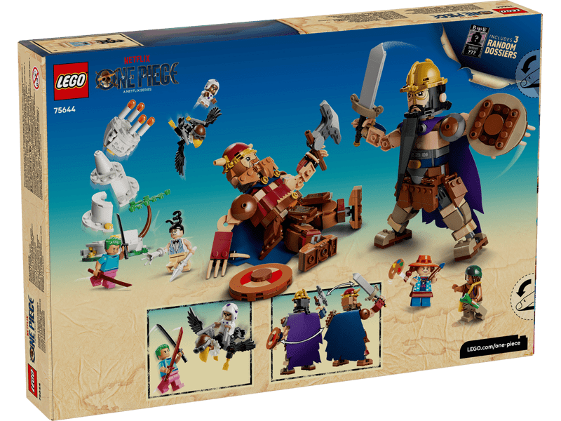 LEGO® Dorry vs. Brogy – A Kicsi Kert óriásai (75644)