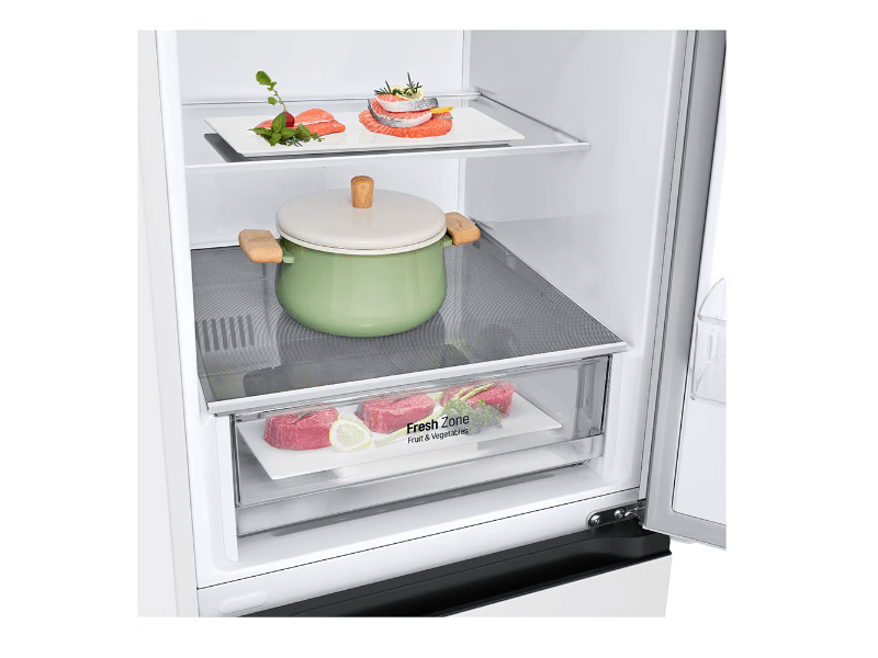 LG GBV21L0ESW Alulfagyasztós kombinált hűtőszekrény