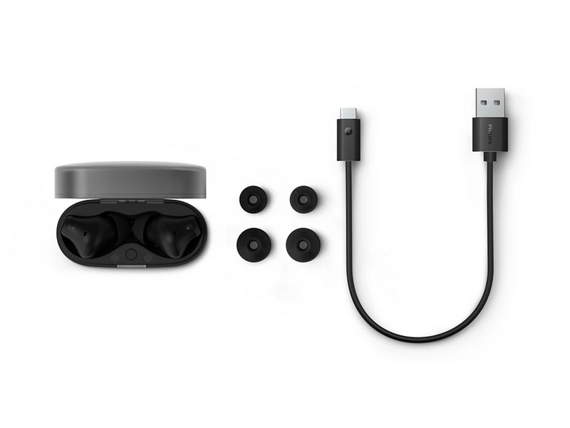 Philips TAT2000BK/00 TWS fülhallgató, fekete