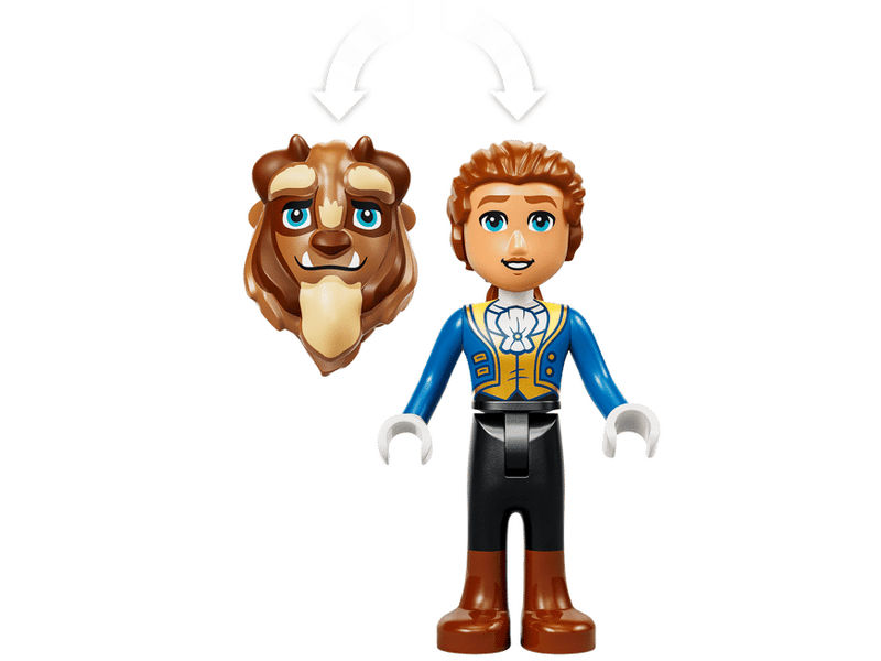 LEGO® Disney Princess Belle és a Szörnyeteg varázslatos kastélya (43289)