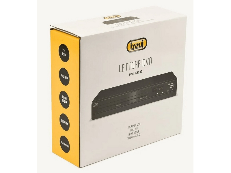 Trevi DVMI 3580 HD Kompakt DVD lejátszó