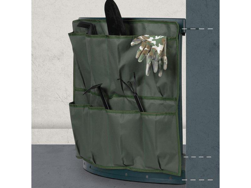 Garden of Eden Plastični kutni držač za vrtni alat - može se pričvrstiti na zid 11329