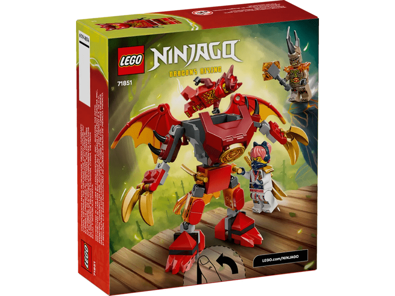 LEGO® Ninjago® Kai sárkánypáncélja, harci csomag (71851)
