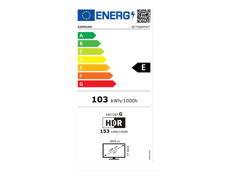 Samsung QE75QN85BATXXH Neo QLED 4K okos TV