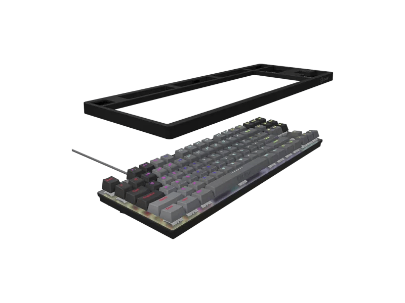 Lorgar Azar 514TKL Billentyűzet, US, fekete (LRG-GK514TKL-BK-US)